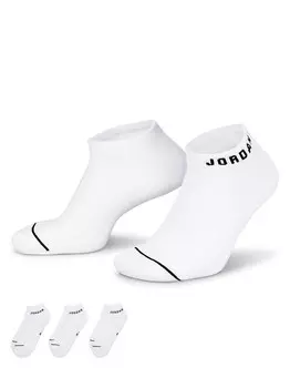 Носки Jordan U J ED CUSH POLY NS 3PR, белый