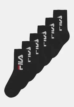 Носки JUNIOR 6 PACK UNISEX Fila, цвет black