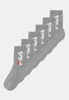 Носки JUNIOR 6 PACK UNISEX Fila, цвет grey