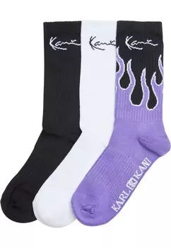 Носки Karl Kani, фиолетовый