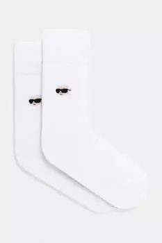 Носки Karl Lagerfeld, белый