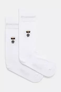 Носки Karl Lagerfeld, белый