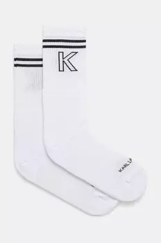 Носки Karl Lagerfeld, белый