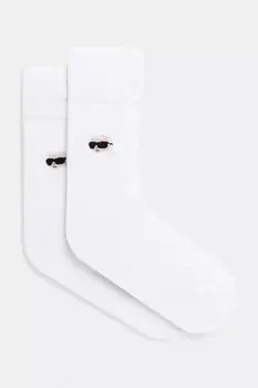 Носки Karl Lagerfeld, белый