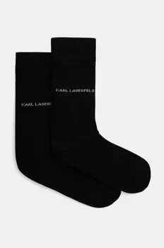 Носки Karl Lagerfeld, черный