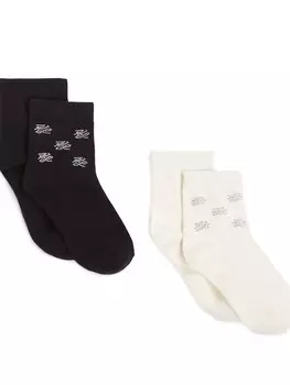 Носки Karl Lagerfeld, черный/белый