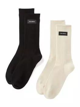 Носки Karl Lagerfeld Essential, черный