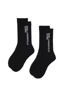 Носки KARL LAGERFELD JEANS, черный