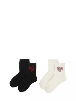 Носки Karl Lagerfeld Socks HEART, черный