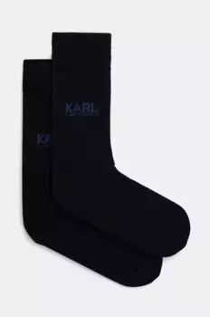 Носки Karl Lagerfeld, темно-синий