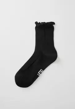 Носки KARSYN LETTUCE EDGE SOCK UGG, черный