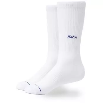Носки Katin с надписью, белый