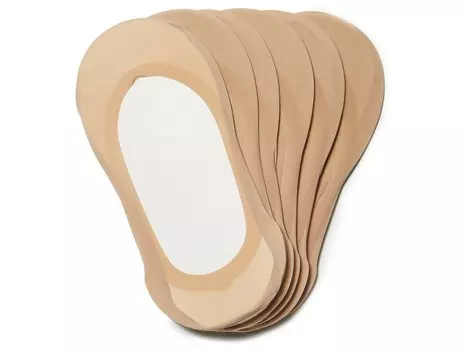 Носки Kelly & Katie короткие 6 шт, телесный