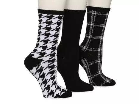 Носки Kelly & Katie с принтом, черный-белый