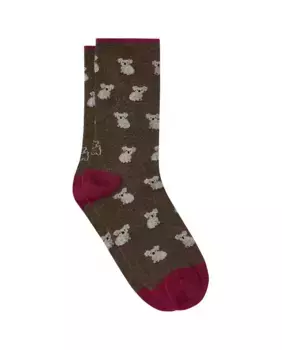 Носки Kiff-Kiff, коричневый