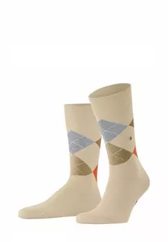 Носки KING Burlington, бежевый