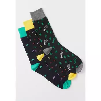 Носки Koroshi 2321ZT02 long 3 шт, разноцветный