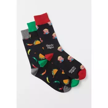 Носки Koroshi Long 3 Units, разноцветный