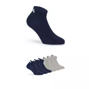 Носки короткие Fila (6 пар) с вязаным логотипом, синий