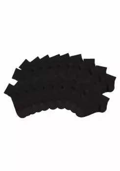 Носки короткие H.I.S (коробка, 20 пар), в практичной подарочной упаковке, черный