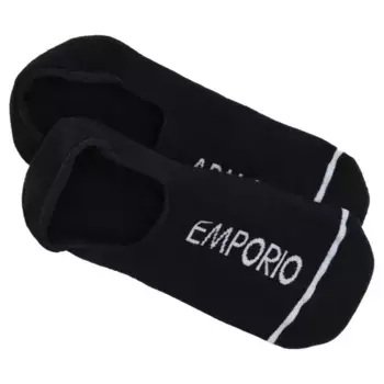 Носки/Короткие носки, 2 шт. Emporio Armani, черный