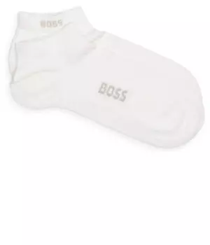 Носки/Короткие носки 2 шт. в упаковке, цвет бамбук Boss, белый