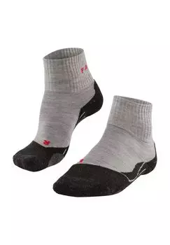 Носки короткие, влагоотводящие, женские TK2 Explore FALKE, цвет Light Grey