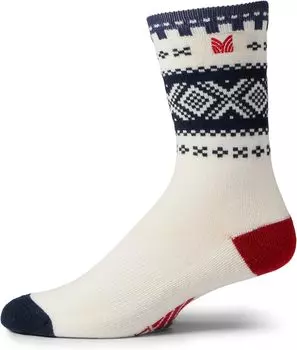 Носки Кортина Dale of Norway, цвет Off-White/Navy/Raspberry
