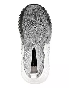 НОСКИ-КРОССОВКИ CRYSTAL SUPERSONIC Philipp Plein, белый