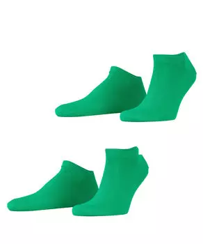 Носки-Кроссовки "basic uni 2 пары" Esprit, зеленый