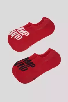 Носки-кроссовки CAMP DAVID, красный