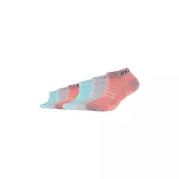Носки-кроссовки детские с фламинго, 6 шт. SKECHERS, цвет rosa