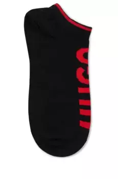Носки-кроссовки HUGO Underwear "2P AS LOGO CC W" (2 пары), черный
