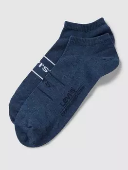 Носки-кроссовки с этикеткой Levi's, синий