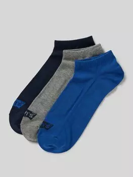 Носки-кроссовки с этикеткой в упаковке по 3 шт Levi's