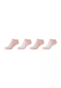 Носки-кроссовки S.Oliver "носки-кроссовки, набор из 4 шт.", цвет Peachskin
