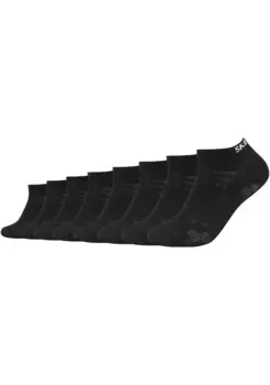 Носки-кроссовки Skechers (8 шт.) из высококачественной пряжи, черный
