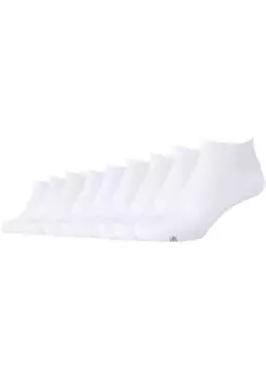 Носки-кроссовки Skechers (9 шт.) с мягким поясом, белый
