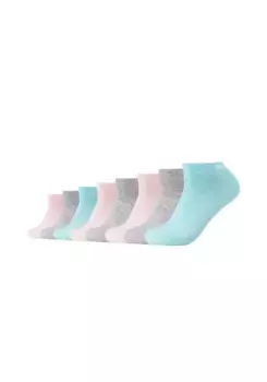 Носки-кроссовки Skechers "Носки-кроссовки, набор из 8 шт.", бирюзовый