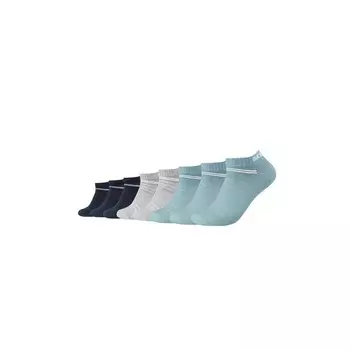 Носки-кроссовки унисекс, фарфор, 8 шт. SKECHERS, цвет grau