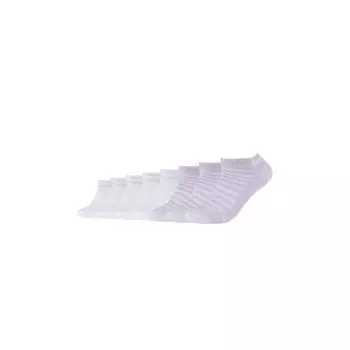 Носки-кроссовки унисекс пастельно-сиреневые, упаковка 8 шт. SKECHERS, цвет rosa
