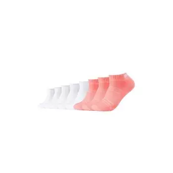 Носки-кроссовки унисекс пыльный коралловый, упаковка 8 шт. SKECHERS, цвет orange