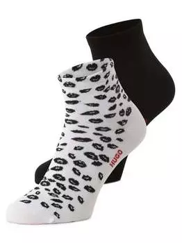 Носки-Кроссовки в упаковке 2 шт. Hugo, черный