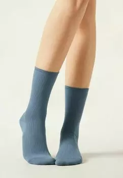 Носки KURZE STREIFEN Calzedonia, синий