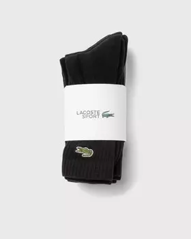 Носки Lacoste Socks, цвет black/black-black