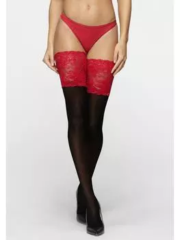 Носки LASCANA, цвет schwarz/rot