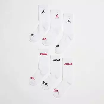 Носки Legend Crew (6 Pack) JORDAN, цвет white