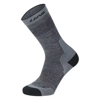 Носки Lenz Merino Outdoor 1 Mid Half, серый