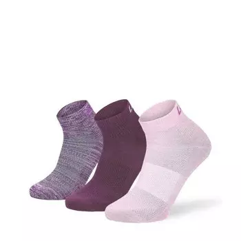 Носки Lenz Performance Tech short 3 шт, розовый