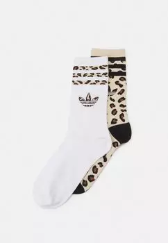 Носки LEO CREW 2 PACK adidas Originals, коричневый